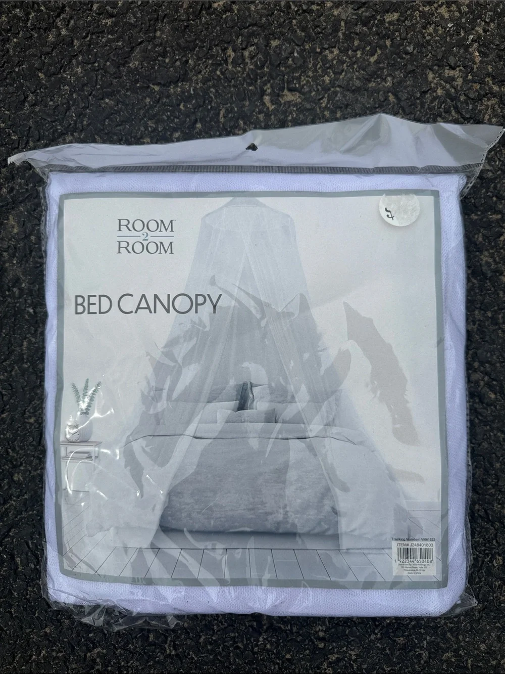 White Bed Canopy
